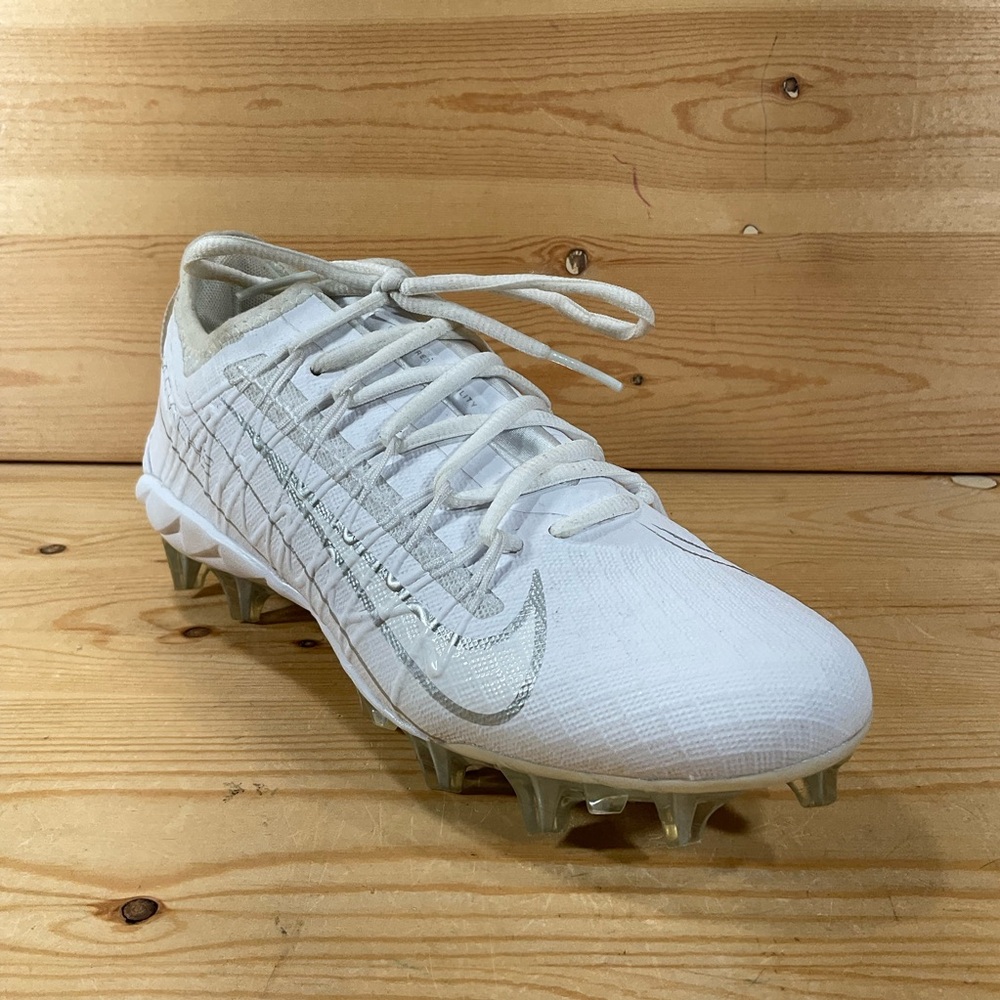 Nike Alpha Huarache 7 Pro LAX Cleats Men’s 6 White Metallic Silver CJ0265-106